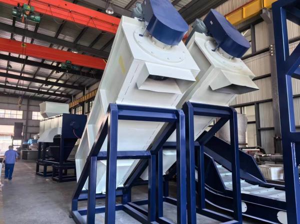 Fully Automatic Plastic Washing Recycling Machine 1000kg/h For PP PE Films / PP Woven Bags