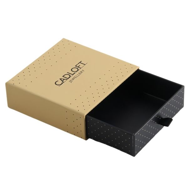 Customized Tie Gift Box White Card Printed Logo Pull Out Space Saving