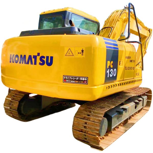 Second Hand 13Ton KomatsuPc130 Excavator with Low Working Hours and 3M³ Bucket Capacity