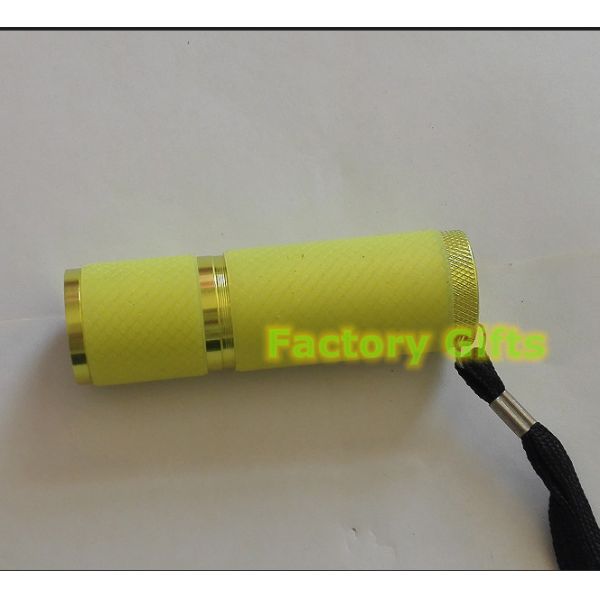 Promotion Business Gift Soft Touch Led Torch Flashlight With Long Lasting Battery Life