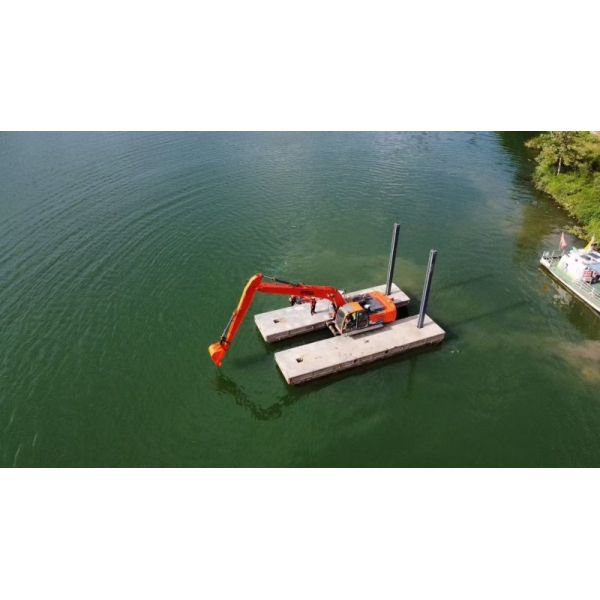 from china 20–30 Ton Amphibious Excavator • Master of Land & Water Marsh Buggy