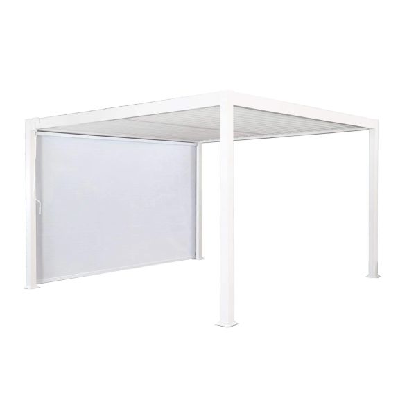Aluminum Frame PERGOLA 3x4m Luxury Modern Outdoor Waterproof Roof Metal Garden Pergola