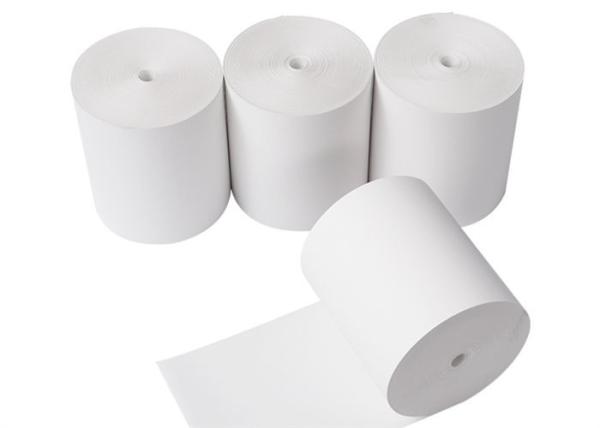 44mmx76mm 33mm Plastic Core 70gsm Receipt Printer Paper