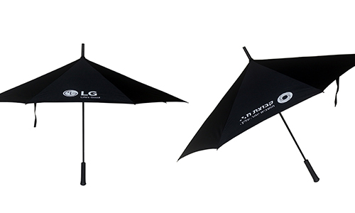 Portable Triangle Reverse Umbrellas 110cm 25 Inch Umbrella
