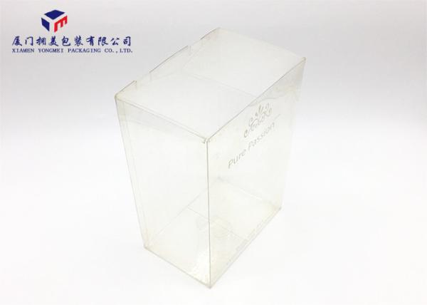 Offset Printing PET Clear Plastic Box Packaging 400 Micron For Bath Gift Set