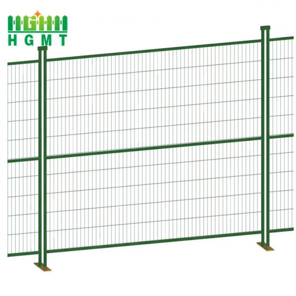 Powder Coated Edge Protection Barrier Logo Custmized