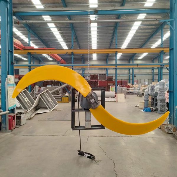 PUR Self Cleaning Impeller Submersible Flow Booster For Denitrification Tanks