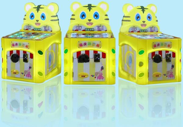 Cute Tiger Children Game Machine Playing Cards Game Machine 4 In 1 Games For Happy Fun