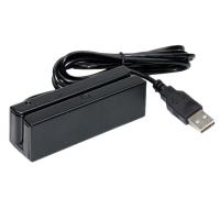 Leitor e gravador de cartão magnético de passagem manual Interface USB All Track