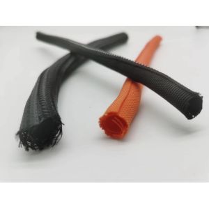 ROHS ПЭТ расширяемый плетеный рукав огнеупорный класс N5510 / NFPA130