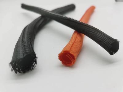 ROHS PET Expandivel Braided Sleeve Retardante de incêndio Grau N5510 / NFPA130