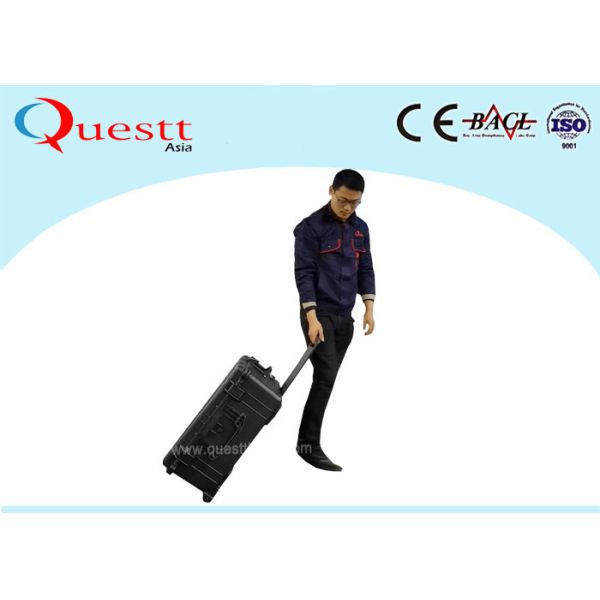 トロリー箱50ワット レーザーの錆取り外し機械無線Bluetoothの関係