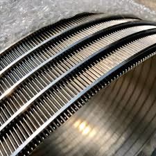 Ecrã de fio de cunha personalizável para requisitos de largura de 0,5 m a 2,0 m