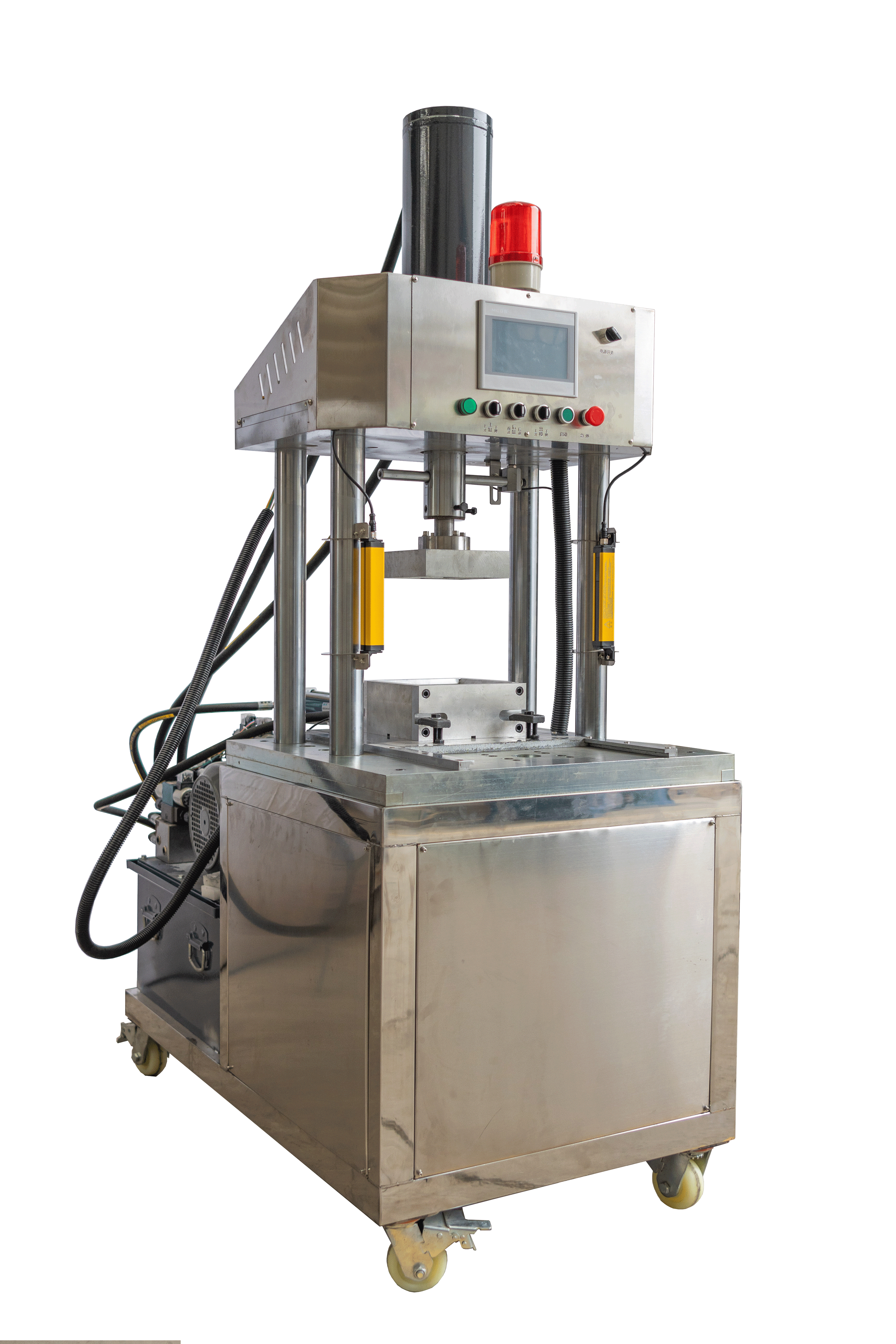 Condition Motor Engine Gear Tea Leaf Press Molding Machine for Pressing Square Tea Cake