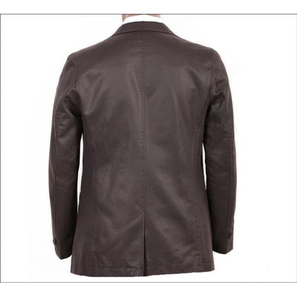 Two Buttons, Two side Pockets, Coffee / Dark Red, High quality zippers Mens