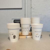 Coupe de café en papier jetable écologique biodégradable non en plastique
