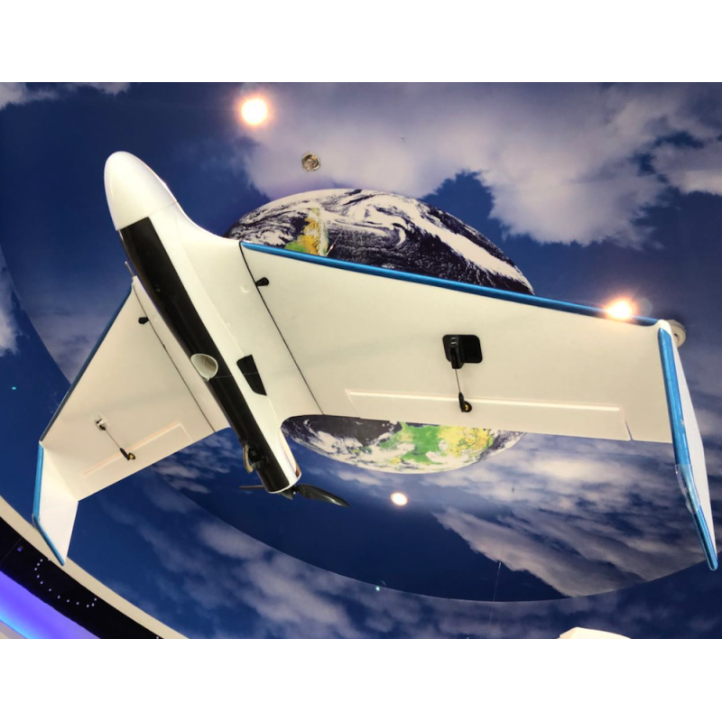 High Accurate  Mapping  Fixed Wing Drone Easy to Control (RTK Version);Intelligent Thrust Reverse Deceleration Landing