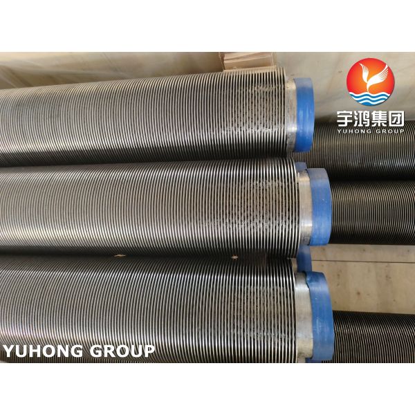 ASME SA213 TP347H Stainless Steel High Frequency Welded Spiral Fin Tube