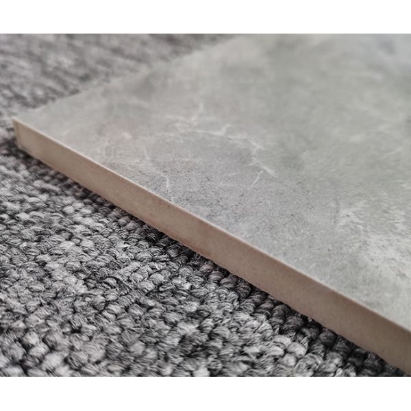 Серый мраморный отполированный максимум плитки фарфора лоснистый для внутренней кухни живущей комнаты