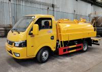 Esgoto do vácuo 3m3 de Dongfeng 4x2 caminhão de limpeza do mini