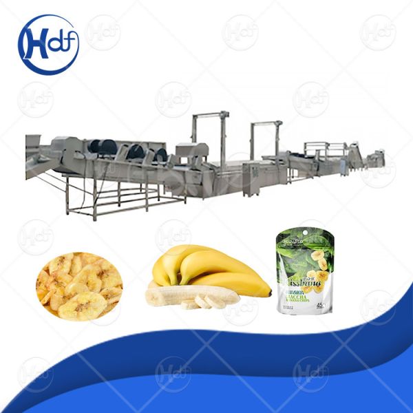 HuaFood maquina de fazer banana chips banana chips machine automatic