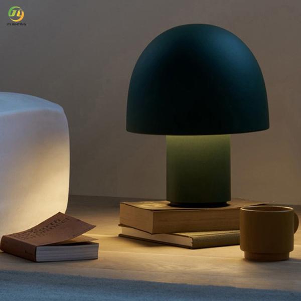 JYLIGHTING Minimalist Mushroom Lamp Nordic Home Study Lamp Net Celebrity Personality Creative Bedroom Bedside Table Lamp