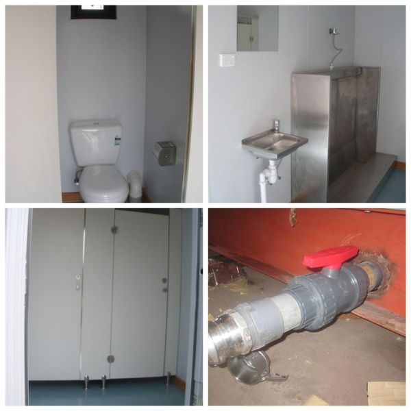 Межкомнатная дверь сползая дома Prefab железного каркаса датчика света изоляции толя модульные