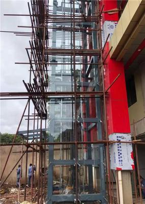 Construção da armação de aço da luz do eixo de elevador da seção Q345 de H