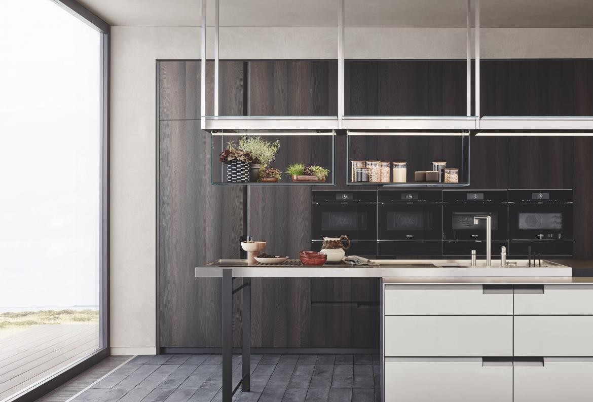 Modern Design High Gloss Lacquer Kitchen Cabinet with E1 Particleboard Carcase Material