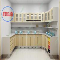 Fabricantes de gabinetes médicos de mango de acero completo para almacenamiento seguro L 3000*W 600*H 850 a 900 mm