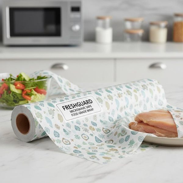 Custom OEM Microwave Safe Food Grade Wrapping Paper for Food Storage and Preservation