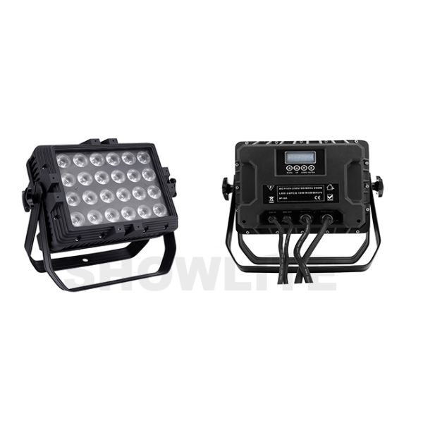 24*12W RGBW привело земную шайбу стены растет на открытом воздухе свет