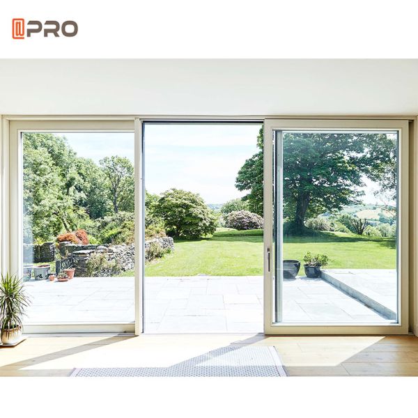 Customized Size Aluminium Sliding Glass Doors Frameless For Laboratories