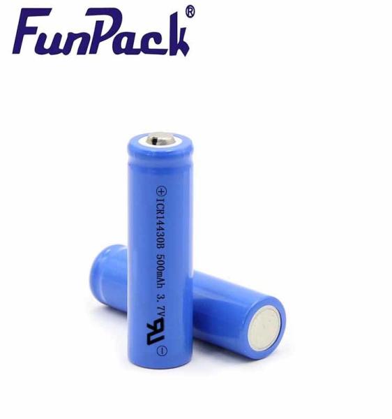 OEM Li-Ion Battery Cell 3.7V 800mAh Icr 14500 Li Ion Rechargeable Battery