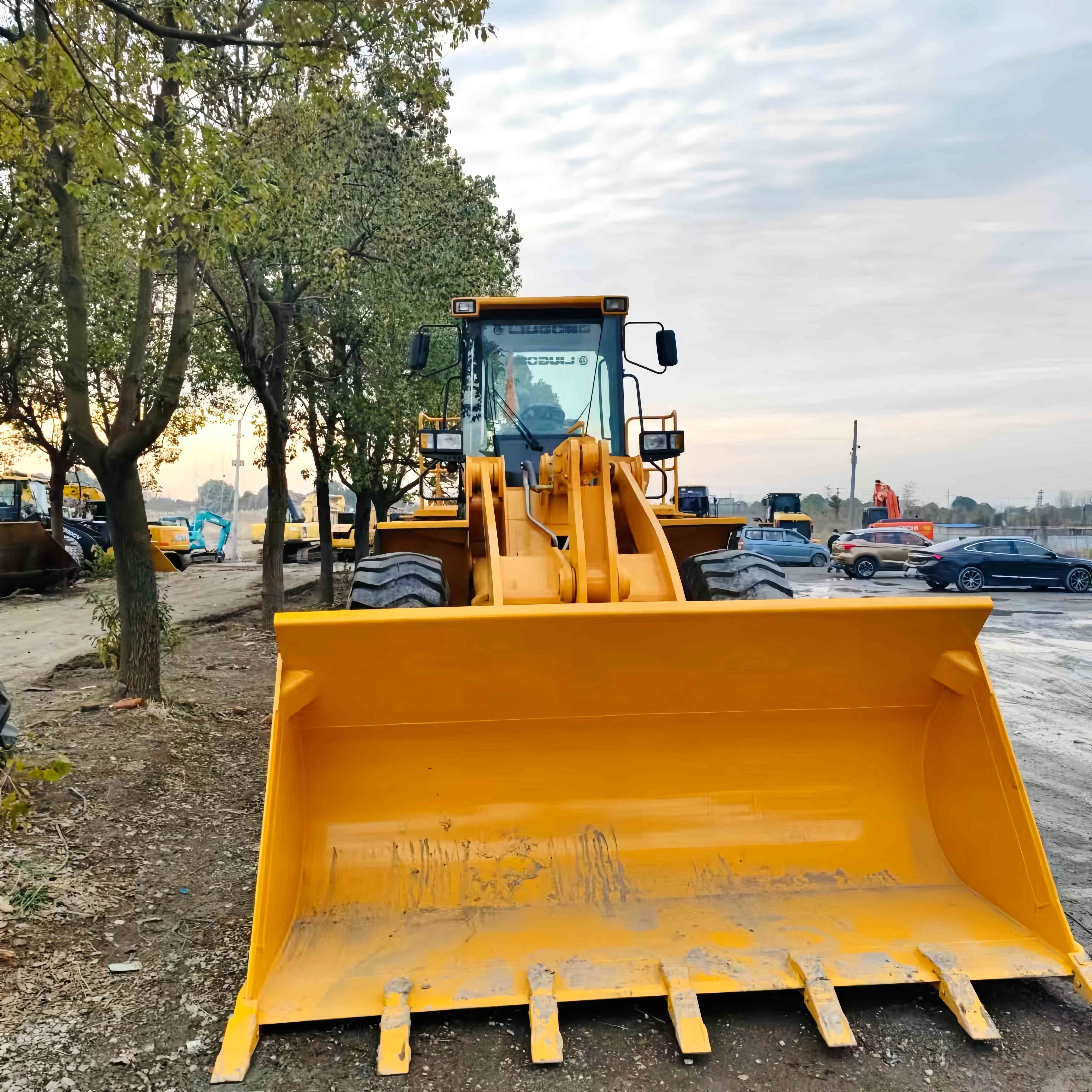 Heavy Duty 16 Ton Used Wheel Loader Liugong CLG856 Front End 300L