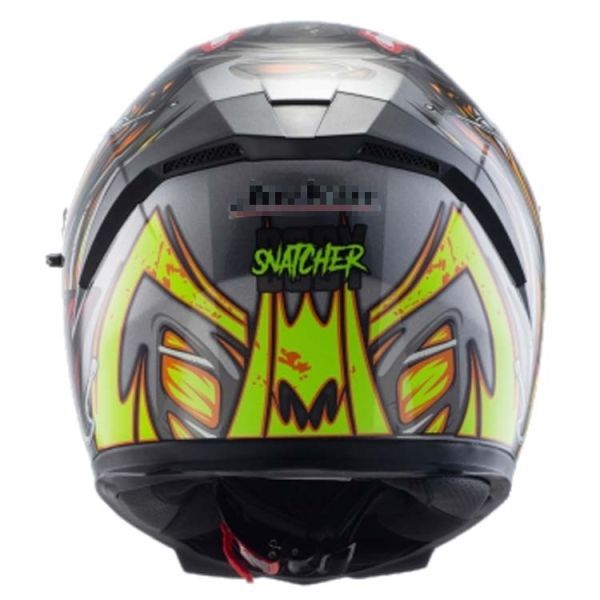DOT Approved Full Face Helmet for Head Safety Protection Custom Venom Motorcycle Gear