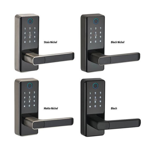 Serrure de porte d'accès d'empreinte digitale de capteur de pression de semi-conducteur avec le mot de passe et le code de PIN