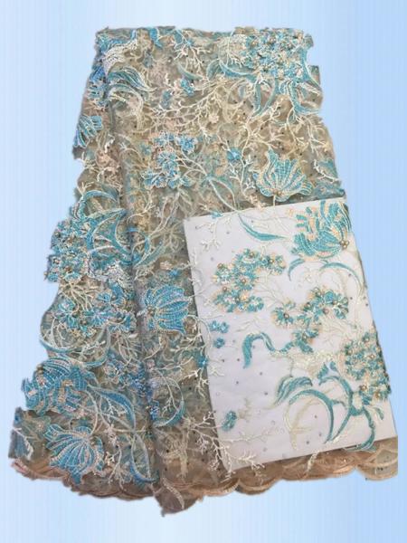 African Lace Fabric 2017 High Quality Lace Peach Tulle Styles Embroidery  Laces for Wholesale with different color