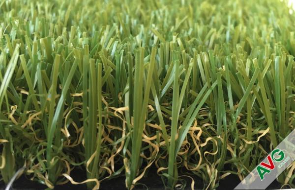Waterproof 11000 Dtex Fleece Backing Indoor Outdoor Carpet Grass Turf Green Artificial