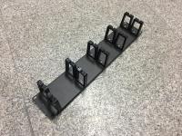 Gerente horizontal do cabo de 5 anéis da parte, gestão Rackmount do cabo 2u