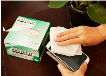 Dustfree Paper Fiber Optic Materials Cleaning Wipes For Fiber Optic Patch Cord