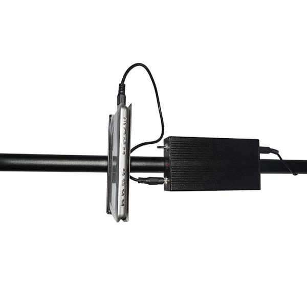 Black 4.3 Inch Lcd Screen Under Vehicle Inspection Scanner For Car Bomb Detecting