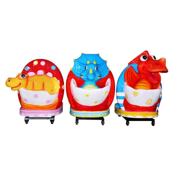 Passeio a fichas do Kiddie das crianças/carrossel a fichas dinossauro animal