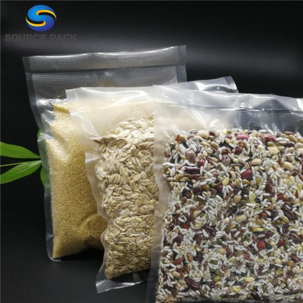 Plastic Nylon Vacuum Seal Bag Customized for Food Storage Packaging