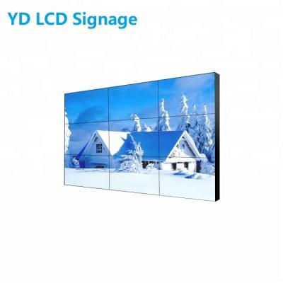 55Inch 55 tela de exposição do LCD da moldura do estreito conduziu a parede do vídeo do Lcd do luminoso