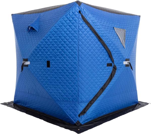Portable Fishing Tackle Set Ice Fishing Shelter Insulated Ice Fishing Pop Up Tent
