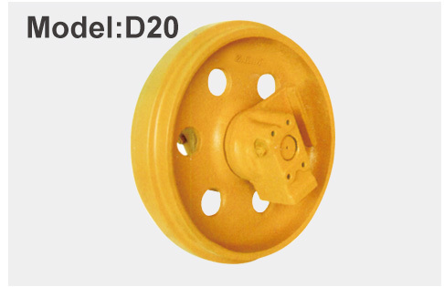 Komatsu D20 Front Idler Assembly Excavator Track Parts Low Maintenance