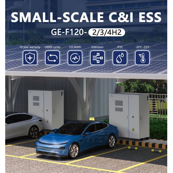 Deye GE-F120 Home Energy Storage Solar Lithium Battery Case Factory Wholesale with Lifepo4 Technology