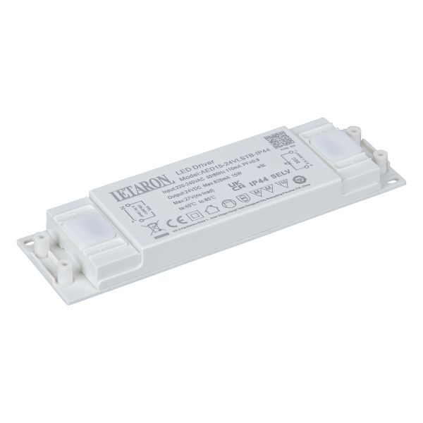 Bathroom Cabinet LED Driver IP44 , Transformer LED Strip Light Driver 24v 15w