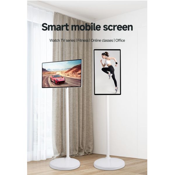 300 cd/M Smart Portable TV de 21,5 pulgadas IPS Portable Stand TV de 60Hz